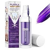 Purple Toothpaste for Teeth Whitening - Instant Whitening Colour Corrector Serum - Purple Toothpaste Whitening for Neutralizes Tooth Stains - Color Corrector