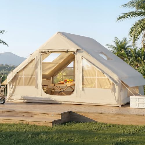 Aoxun Inflatable Camping Tent for 4 - Additional View