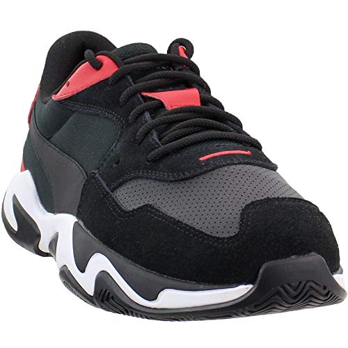 PUMA PUMA Mens Scuderia Ferrari Storm Sneakers Shoes Casual - Black,Red,White - Size 12 D