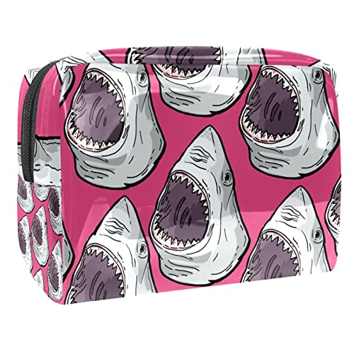 Sac de Maquillage Requins pour Organiser les Cosmétiques en Vrac