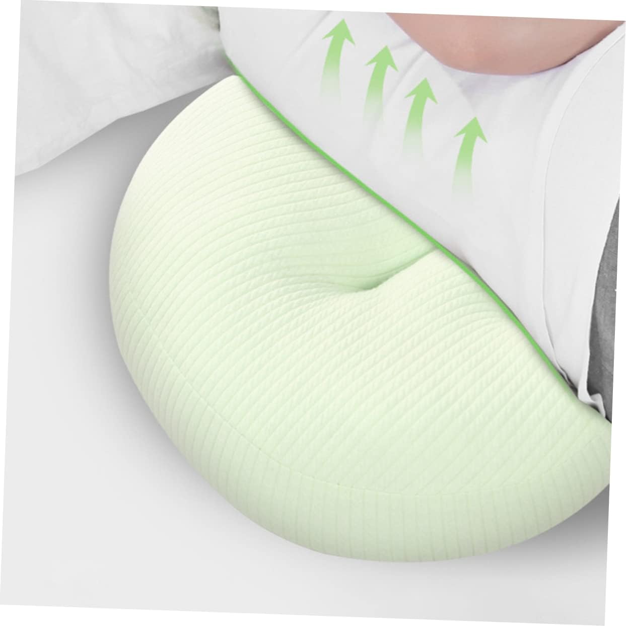 Cabilock U-Shaped Maternity Pillow for Pregnant Women Lumbar Support Cushion Comfortable Side Sleeping Pillow Expecting Mothers