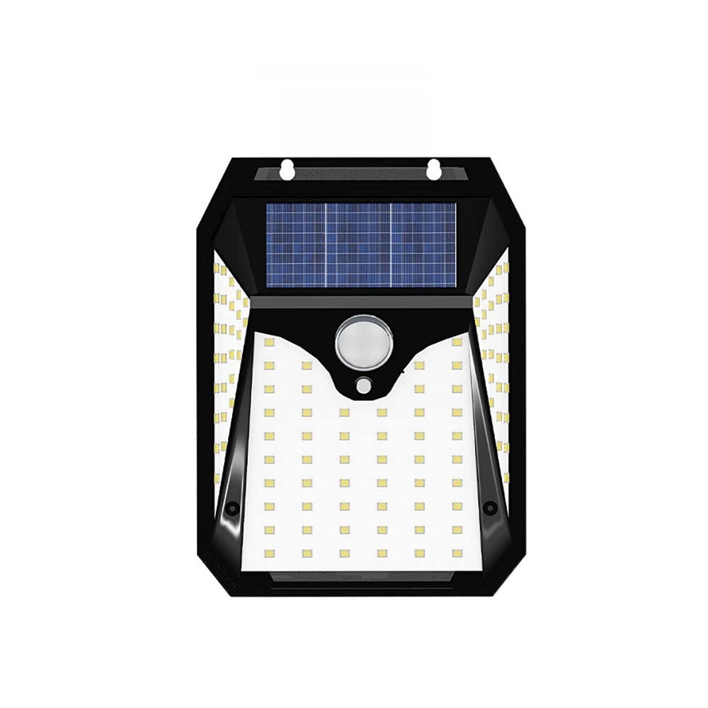 Applique murale pour jardin et cour avec éclairage solaire à induction LED