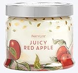 partylite 3 docht kerze vanille  PartyLite Kerzendose mit 3 Dochten, Apfel-Cocktail