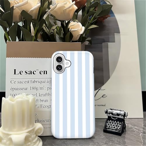 Coque iPhone 16 Plus antichoc évite les bris d'écran protection silicone bleu - 6