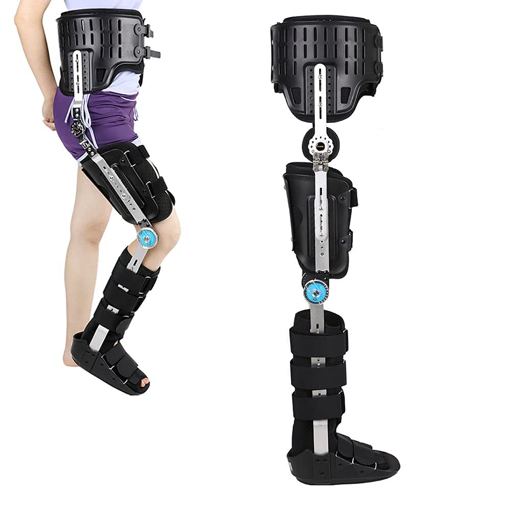 Hip Knee Ankle Foot Orthosis, Knee Ankle Foot Orthosis Brace, Hip Knee Ankle Foot Orthosis for Brace Leg Fracture Foot and Orthotics of Lower Limbs, Postoperative Rehabilitation