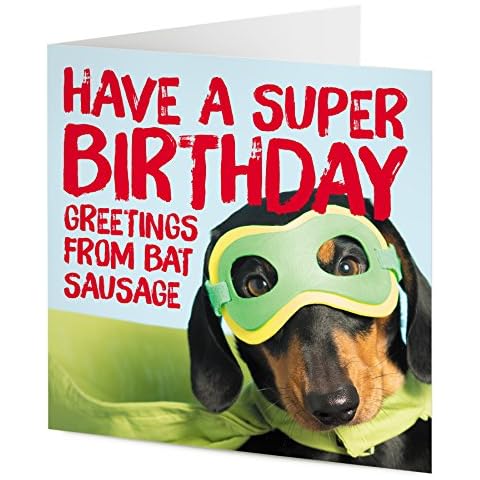 TigerMill Publishing 'Have a Super Birthday' Dachshund greeting card Cover