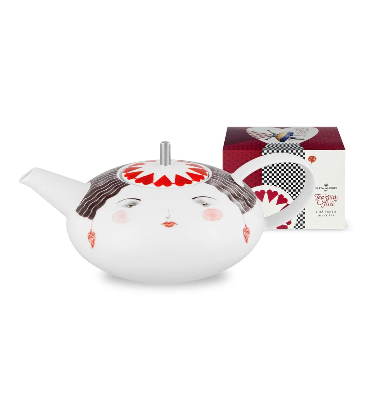 Amazon.com: Vista Alegre - Alice In Wonderland Tea with Alice Set