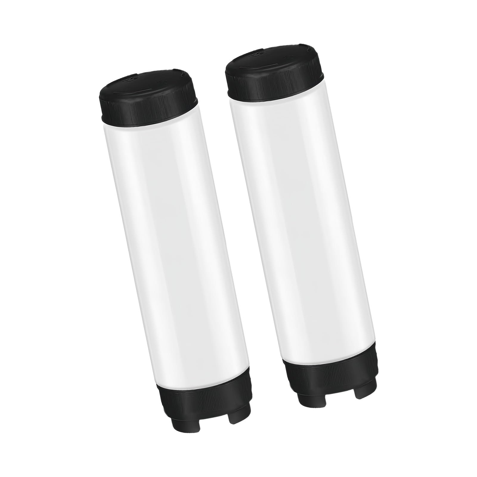 YWLUUOO Innovative Duals Head Sauce Dispenser Accurate Condiment Management Bottle for Camping Picnics Daily Use Portable Sauce Bottle