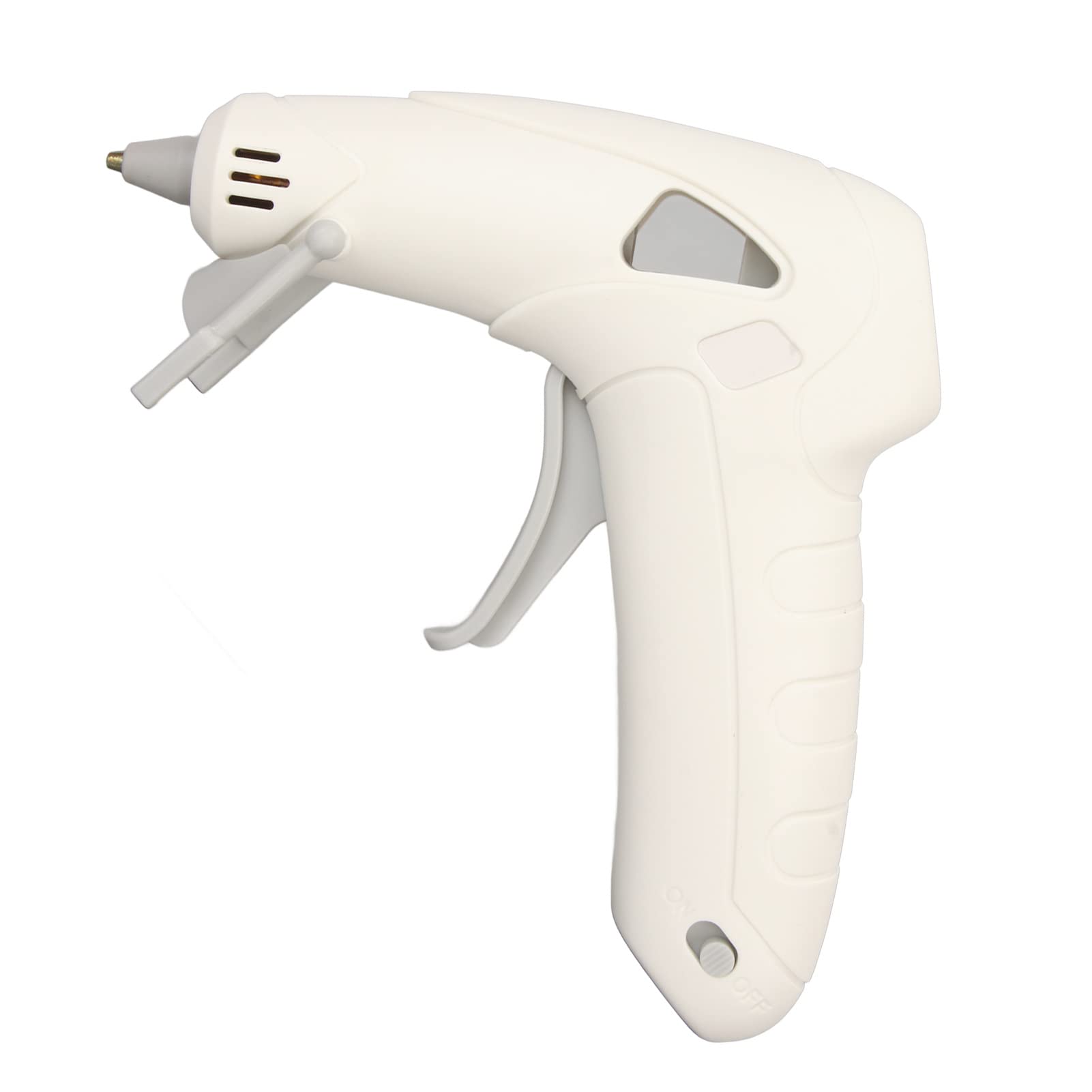 Cordless Hot Glue Gun,10W USB Rechargeable Mini Hot Glue Device Fast Preheating Glue Gun Mini Hot Glue Gun Tool for DIY Crafts Arts School Home Quick Repair (White)