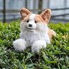 Chongker Stuffed Animals Plush Toy- Realistic Animals Dog Plush, Lifelike Toy, Corgi Dog