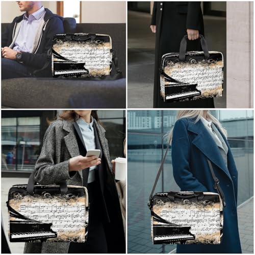 Sac ordinateur notes de musique cadeau idéal pour musiciens et professionnels - 2
