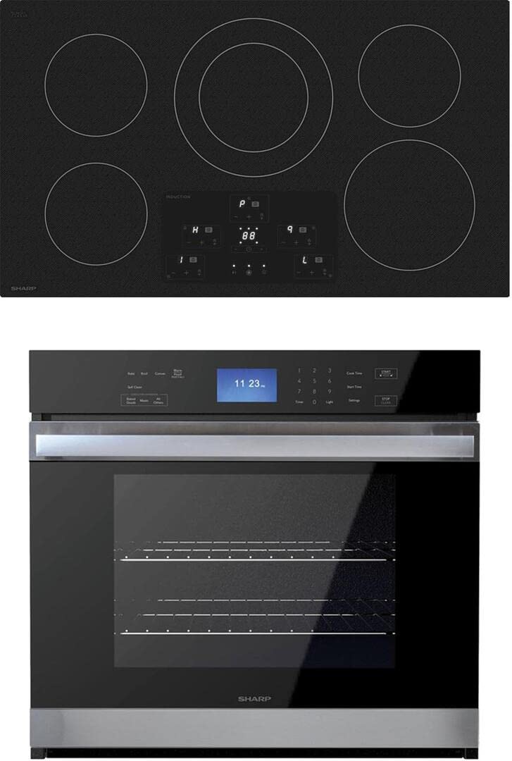 sharp induction cooktop