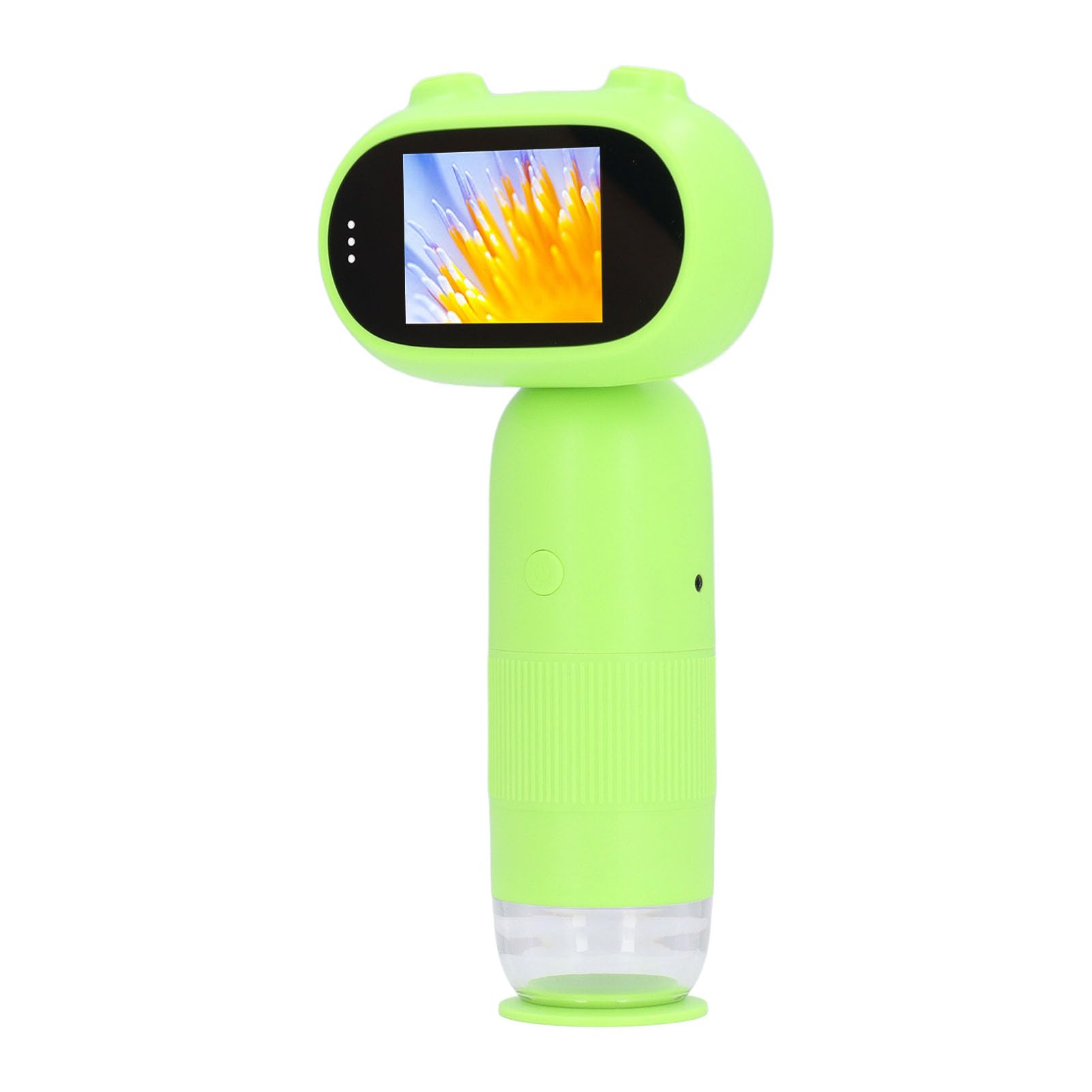 CHICIRIS Microscopio a LED con Schermo da 2 Pollici e 8 Luci a LED Regolabili per L'osservazione di Monete e la Riparazione di Orologi, Lente D'ingrandimento USB Portatile