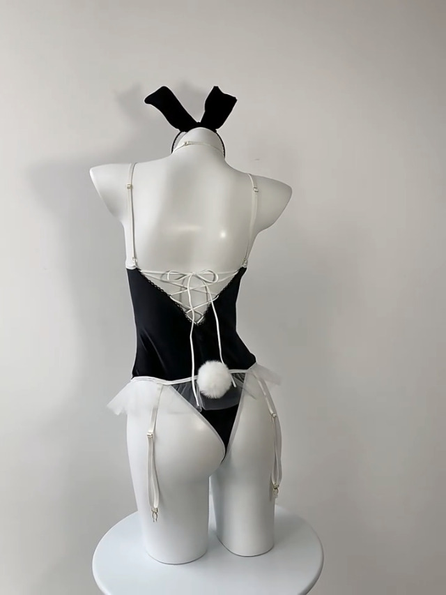 Amazon.com: SNOMYRS Women's Sexy Bunny Costume Anime Cosplay Lingerie for  Women Kawaii Naughty Sexy Halloween Costume Woman Maid Outfit Bodysuit:  Clothing, Shoes & Jewelry