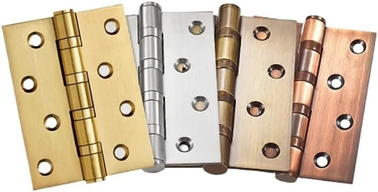 Universal Door Hinge for with 4-inch Bearings 3mm Thick Heavy-Duty Doors Strong Load-Bearing Furniture