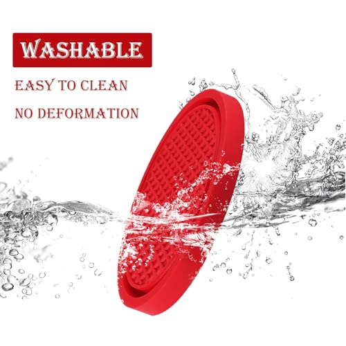 image for SINGARO Car Cup Coaster, 4PCS Universal Non-Slip Cup Holders Embedded 