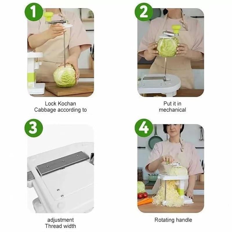 Rallador manual multiusos giratorio con manivela miniatura 6