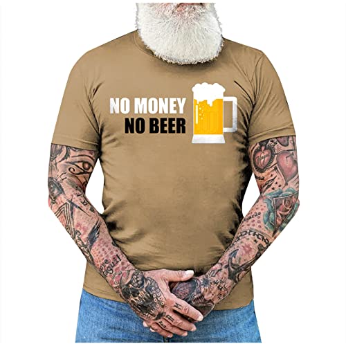 Sportshirt Herren Kurzarm Business Short Sleeve Fitness T Shirt Mode...