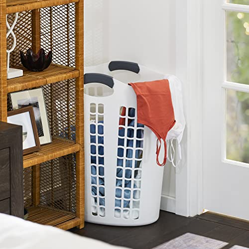 Gracious Living 4 Pack Easy Carry Flex Hamper, Large 87.5L Laundry Basket - image 7