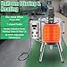 Electric Heating Mixing Filling Machine 15L/30L Stirring Tank Lipstick Candle Paste Heat Filler Tool Temperature Display Stainless Steel Efficient Filling Removable Design (8gal)