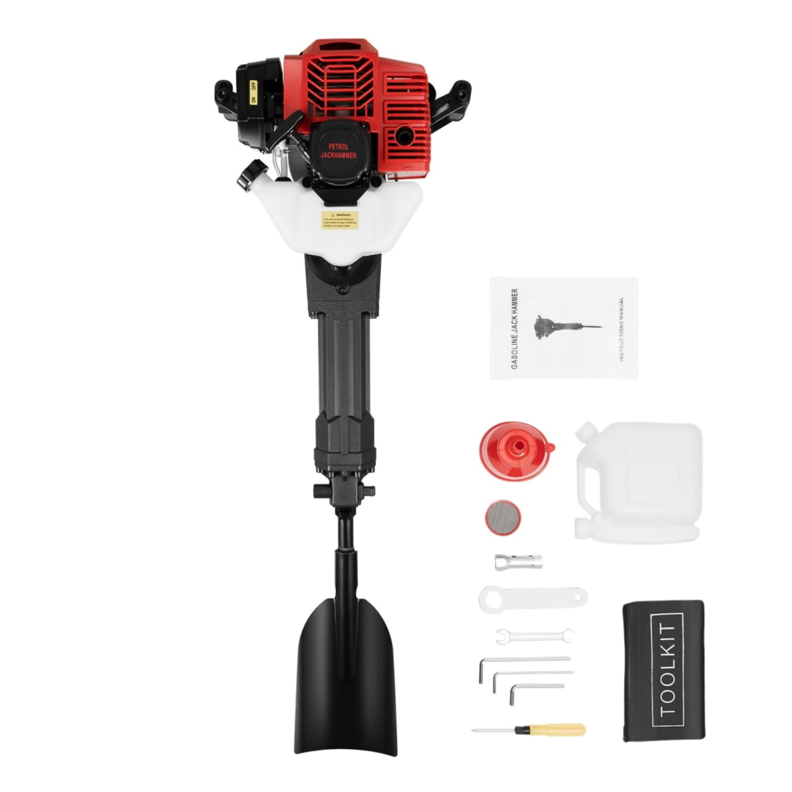 BRUTEジアンエクスプローラー911MH Amazon.com : 52CC 2-Stroke Gasoline Powered Excavator
