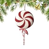 de árbol de Navidad con Chupete – de Ganchillo, Colgante Grande de Chupete de Navidad, para decoración de árboles, salón, Ventana, Hotel, Dormitorio, Corona y jardín