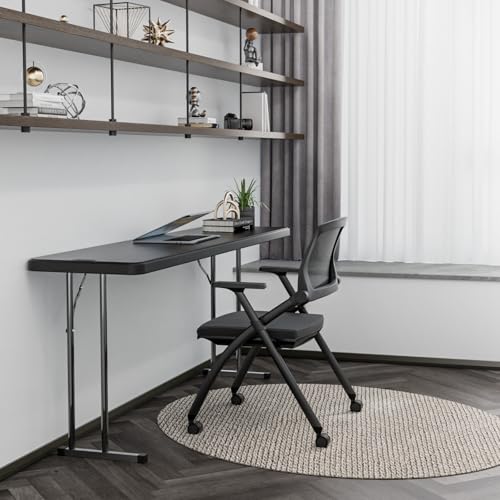 Table pliante de 1,80 m polyéthylène haute densité buffet formation - 3