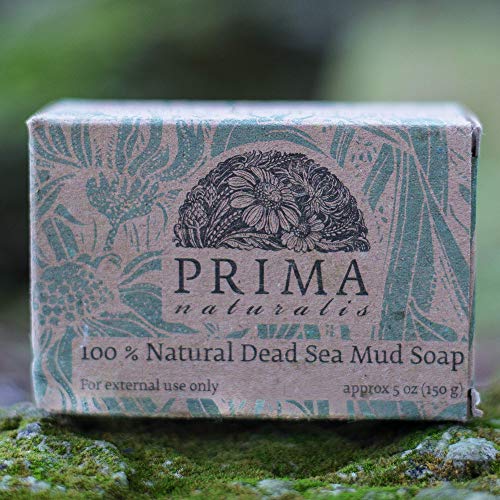 Mothers Day Gift Dead Sea mud Minerals soap bar Acne Eczema Psoriasis Peppermint