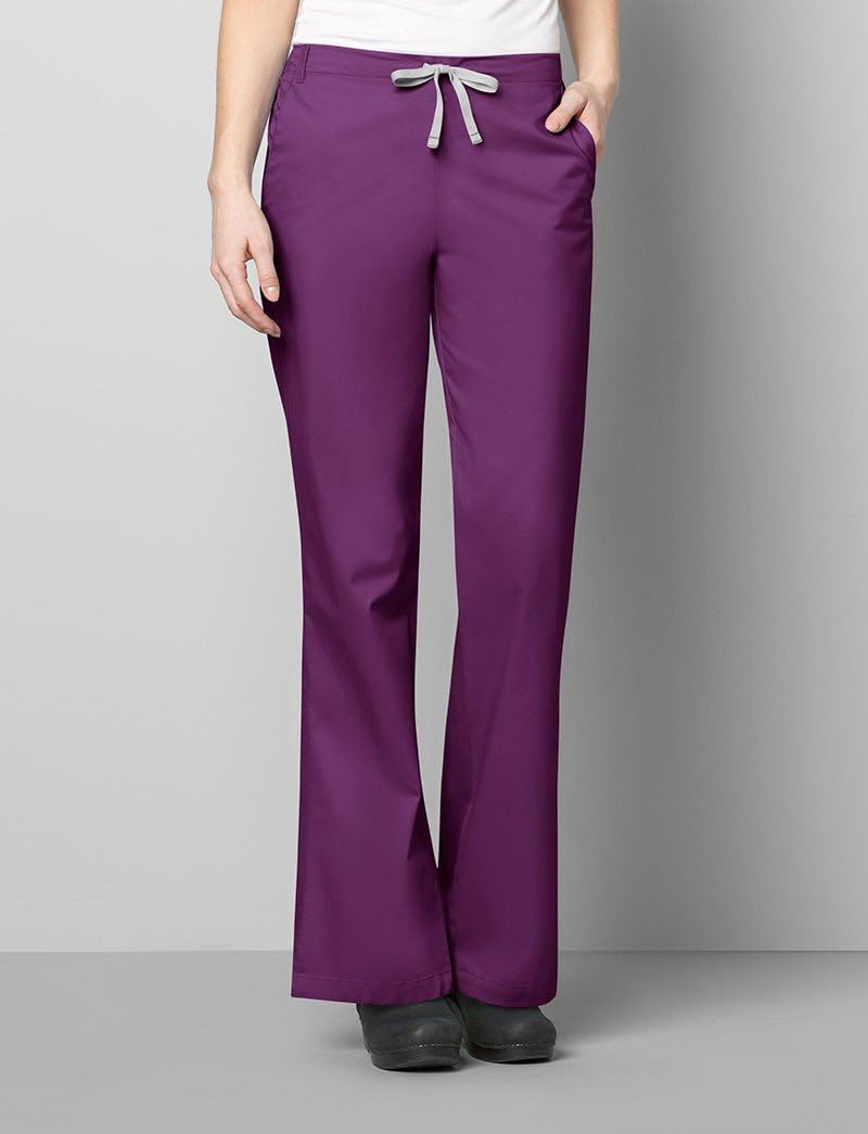 Wink WonderWORK Women's Flare Leg Scrub Pant, Royal, 3XL TAL