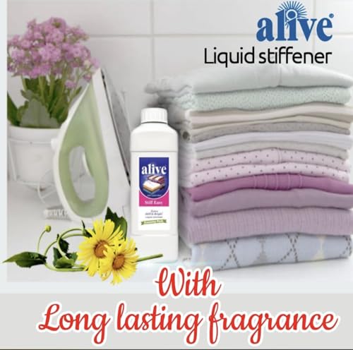Image of alive Stiff Easy Gold Economy Fabric Stiffener Liquid(1000 G)