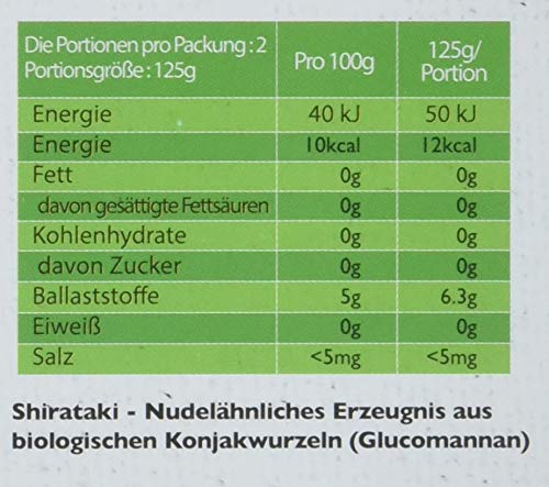 Slendier Bio Konjak-Nudel Fitness Probierpaket: 2 x Fettuccine-Style 250g, 2 x Spaghetti-Style 250g, 2 x Rice-Style 250g