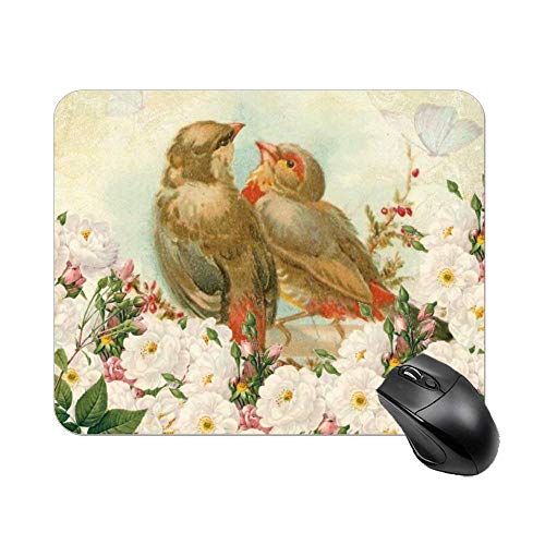 Preisvergleich Produktbild Jungle birds, Rutschfestes mousepad auf gummibasis, Bürobedarf mauspad, Mausmatte