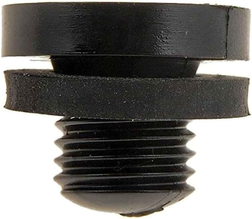 KarParts360 For Subaru Baja 2003 2004 2005 2006 Radiator Drain Cocks | Plastic Material | Black | 0.54 Inches Tube Length | 10 Millimeters By 1.25 Thread Size | Replacement For 21440-50Y00, 45124AC000