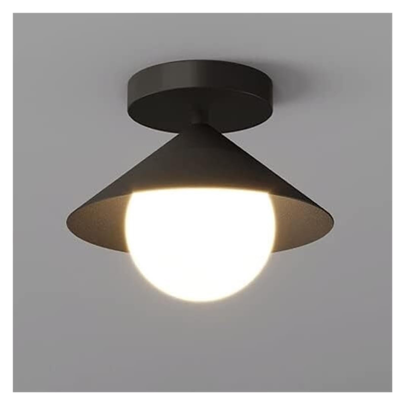 Plafonnier globe d'intérieur proche du plafond pour cuisine