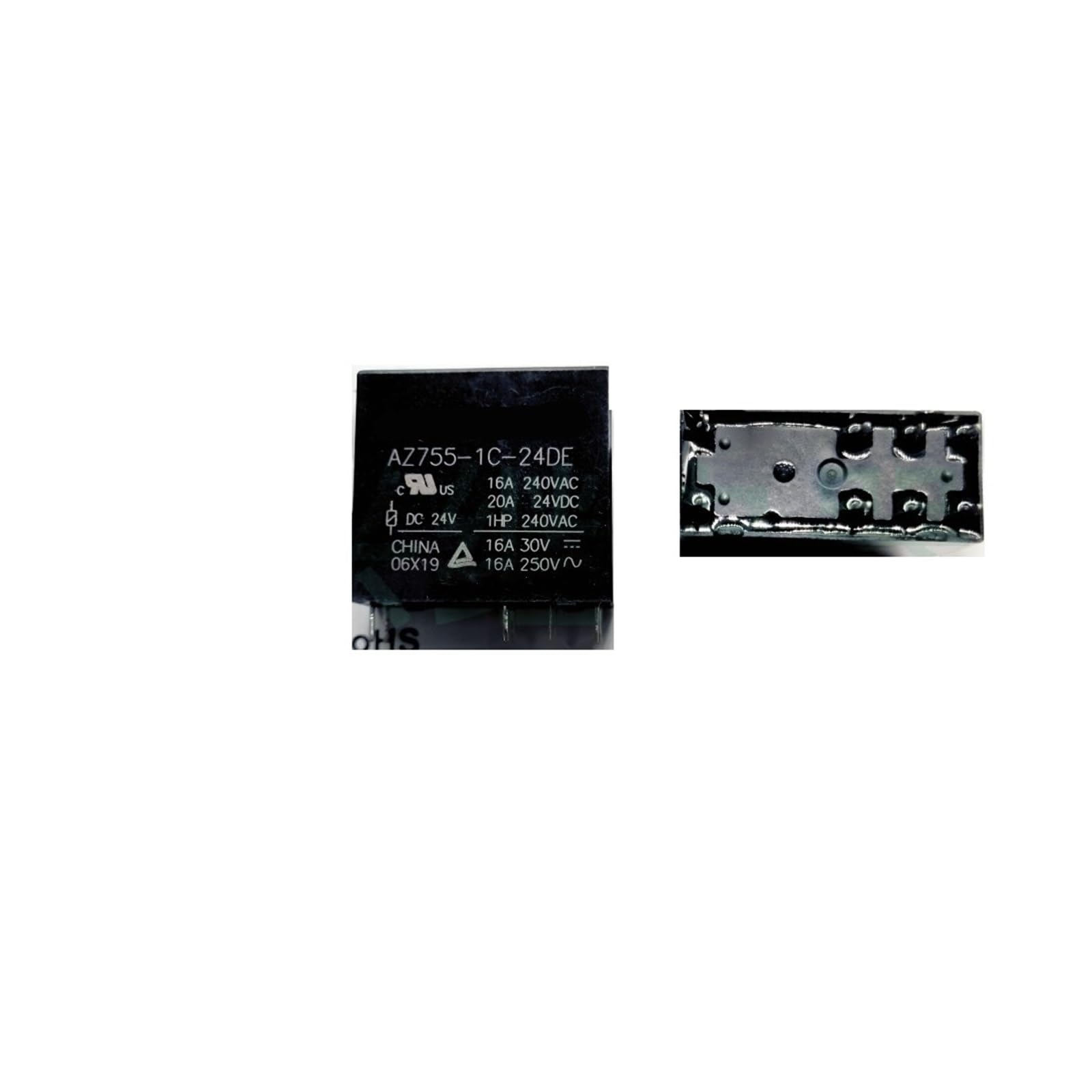 Relais de puissance NISZA AZ755-1C-24DE composant électronique 16A