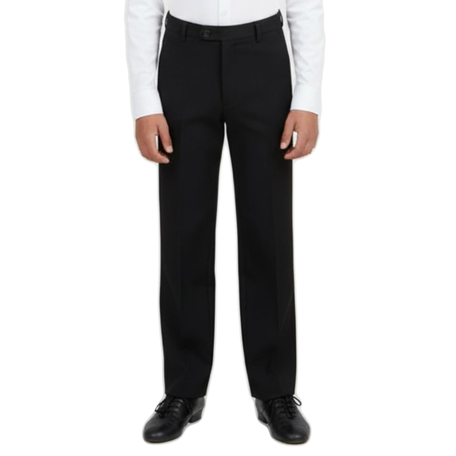 Pantalón para niños y adolescentes para bailes de sala, Danza Standard y Danza Latino Americano