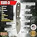 ESEE Knives 3P Fixed Blade Knife with Molded Polymer Sheath