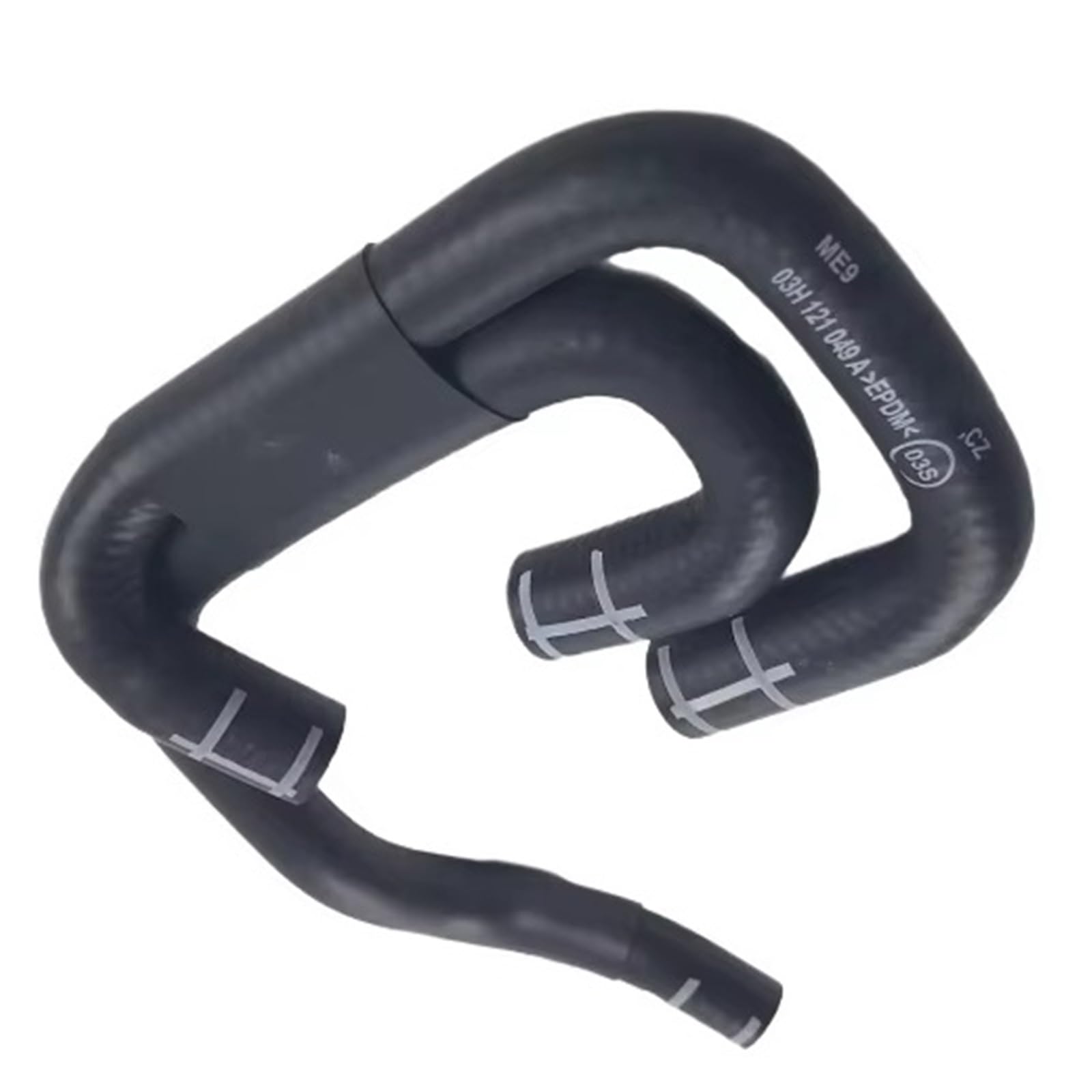 Radiator Hose Compatible with Q7 4L 3.6L 2006 2007 2008 2009 1 Pcs Automotive Cooling Coolant Hose Replacement Part OEM ：03H121049A