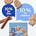 Gerber Animal Crackers, Snacks for Toddlers, Toddler Crackers, Vitamin E, Iron, Finger Foods, 4PK