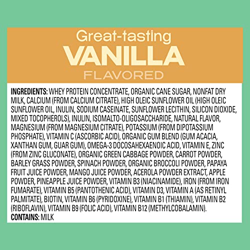 Healthy Heights KidzProtein Powder Shake Mix Canister (Vanilla) High Protein Nutritional Shake - Contains Key Vitamins & Minerals - Image 5