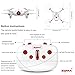 Syma Cifond X20 RC Drone Mini Pocket Drone LED RC Quadcopter Micro Quads Altitude Hold Headless RC Quad Copter