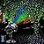 Laser Projector Lights Outdoor, Moving Red Green Blue 3 Color Starry Lights Show Laser Projection Light with RF Control, Outdoor Waterproof Holiday Decor for Party Garden Christmas Halloween New Year