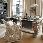Loberon Sessel Margate Rattan Braun/Creme