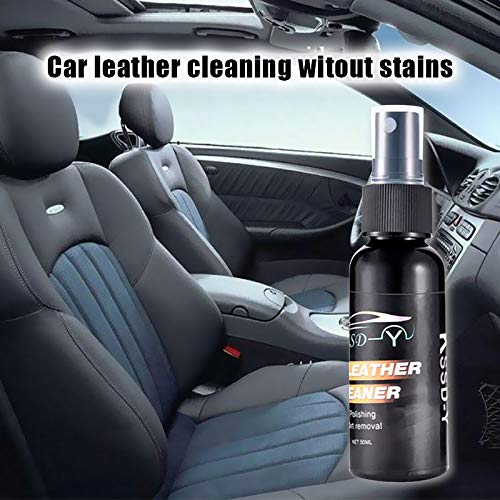 Keepbest Car Interior Leather Surface Cleaner Seat Polish Wax Inner Dashboard Cleaning Tool