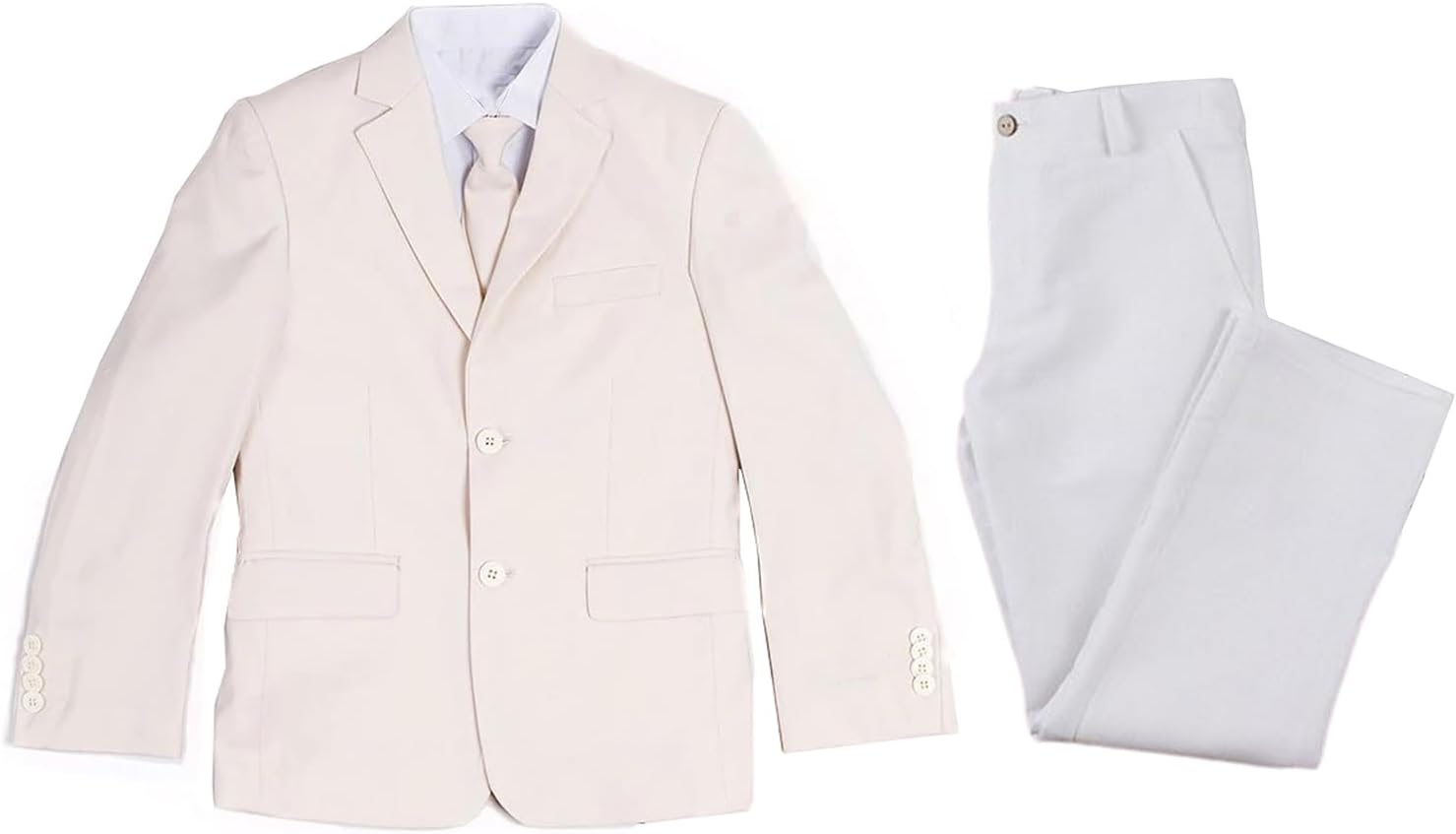 Boys' Notch Lapel Two Buttons Suit Two Pieces for Pageboy Party Casual Daily Tuxedos