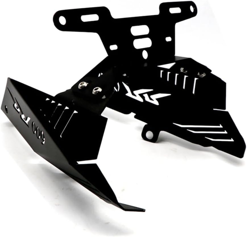 ALmart Motorcycle Fender Eliminator with LED Light Adjustable License Plate Bracket Mount Holder Tail Tidy Fits for CBR600RR F5 2007-2014