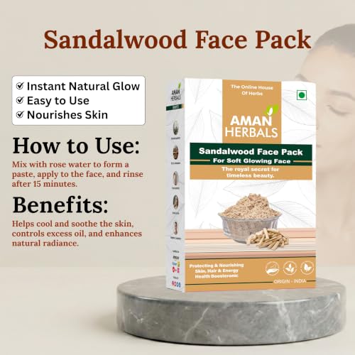 Image of Natural Skincare Set with Kasturi Haldi, Sandalwood, Mulatani Mitti, Orange, Mulethi, Beetroot, Neem Powder, Aloe Vera Gel, Rose Water for Face and Body Care Face Pack (8 Combo 1100gm)