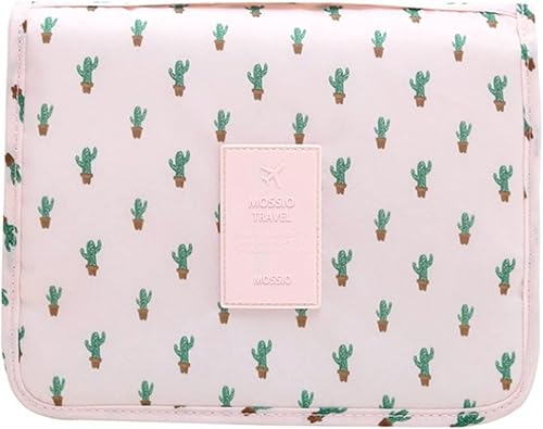 Mossio Neceser colgante - Organizador grande de viaje de maquillaje cosmético para hombres y mujeres con gancho resistente