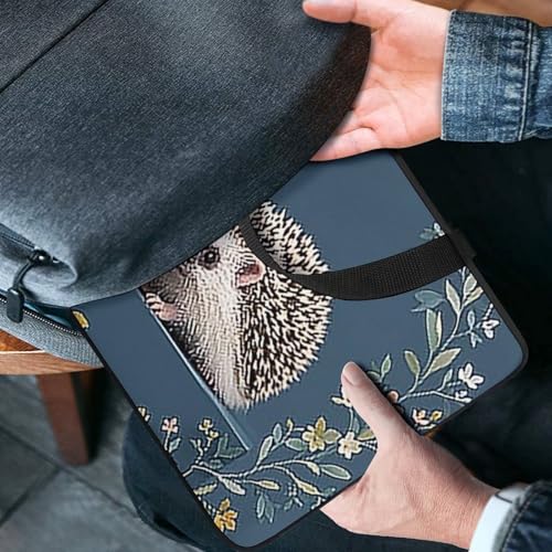 Pochette ordinateur 38,1 cm hérisson, idéale pour le bureau et café - 4