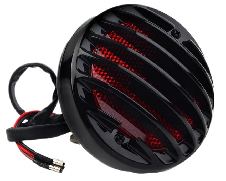 Feux arrière de freinage moto 12V avec feux réfléchissants et stop rouge universel